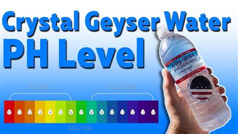 crystal geyser bottled water ph test|crystal geyser water problems.